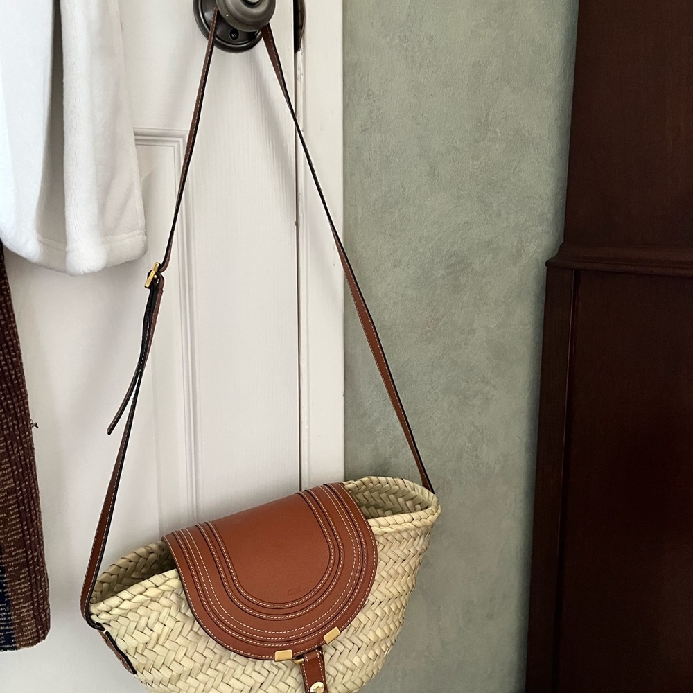 I bought this small Chloe Marcie bag,